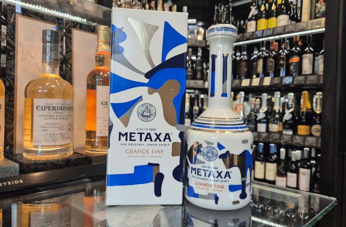 METAXA GRANDE FINE COLLECTOR'S EDITION BRANDY 0.7L + BOX